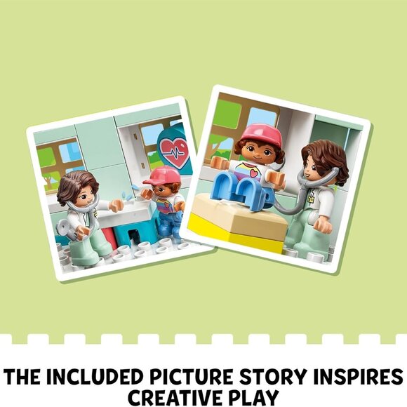 Lego Duplo Doctor Visit 10968 - Large Bricks Building Set Brand New - Picture 5 of 16